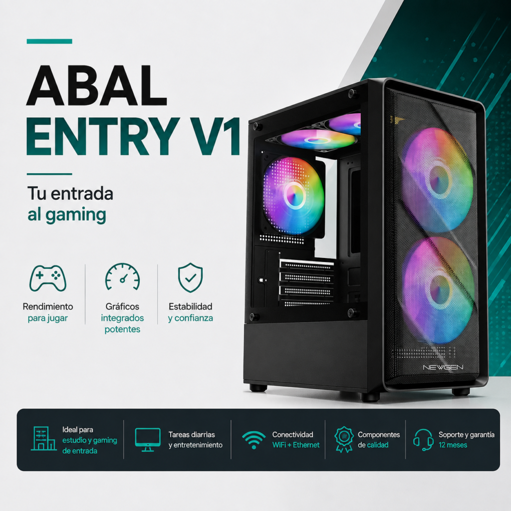 PC GAMER ABAL ENTRY V1 RYZEN 5300G